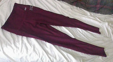 Victoria's Secret Ultimate Pant SIDE VENT S/24Wx27 Awesome Red/Blk Back Zip Pkt