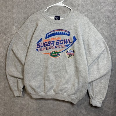 Y2K 2013 Florida Gators Sugarbowl Blue 84 Sweatshirt Gray Large