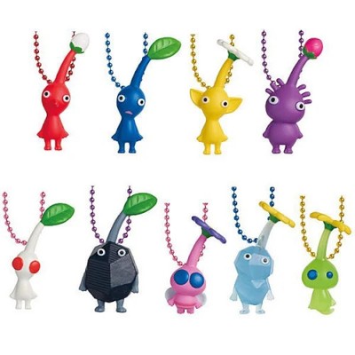 Pikmin Mascot And Fruit Gummy Series Bandai 1-Inch Key Chain | eBay