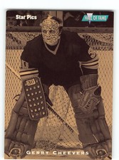 Gerry Cheevers 1991 Boston Bruins Card