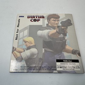 Sega Saturn Virtua Cop - Not For Resale Version