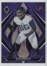 2024 Panini Phoenix Purple Denico Autry #42 2m6