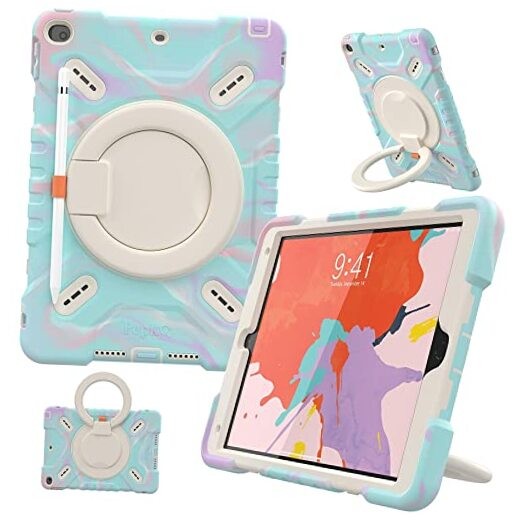 Ultra-Durable Blue Shockproof Case for iPad 9th/8th/7th Gen 10.2