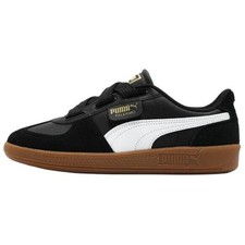 PUMA Palermo Wide Lace Sd 'Black White Gold' Women's - 402109-02 MT