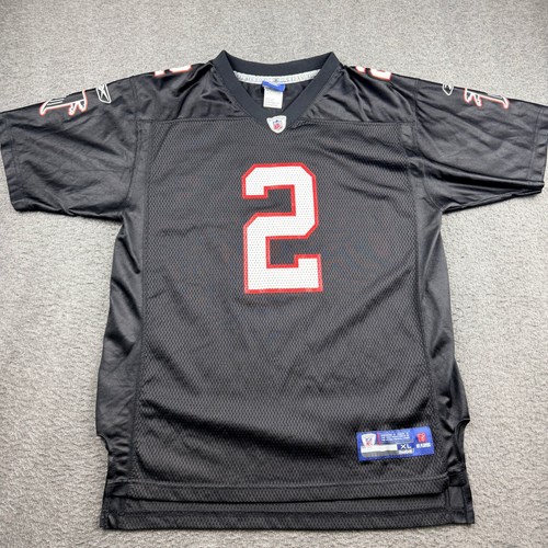 Reebok Matt Ryan Atlanta Falcons NFL Jersey Kids XL 18-20 Black Football Onfield