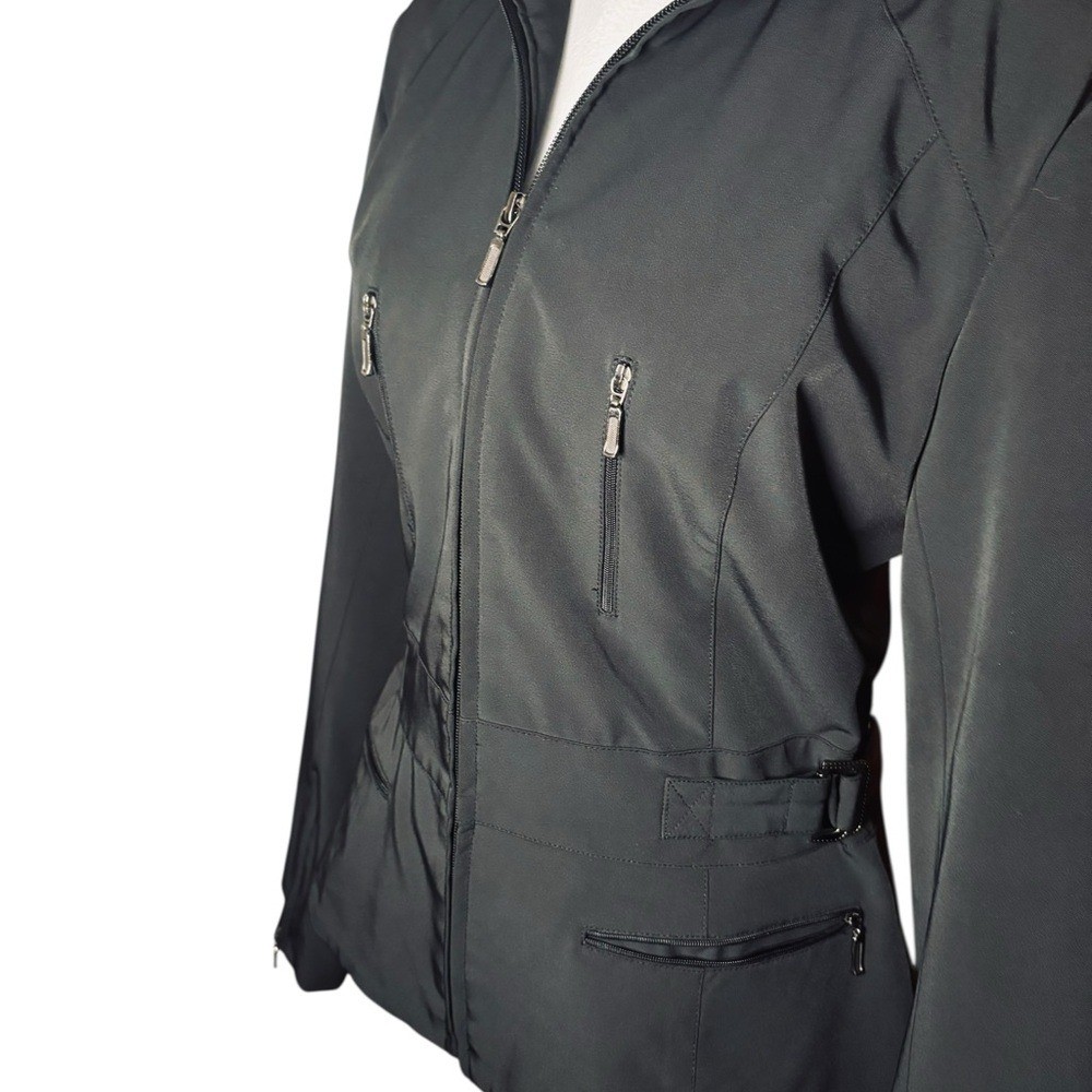 Sandra Angelozzi Black Zip Jacket - image 3