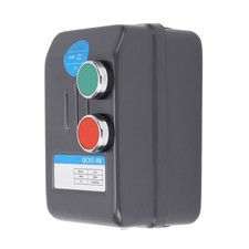 Magnetic Electric Motor Starter 3 Phase Electric Motor Switch 380V 3KW 5.4‑7.2A