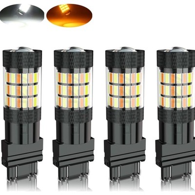 3157 Switchback LED Turn Signal Bulbs for Chevy Silverado/GMC Sierra 1500 250...