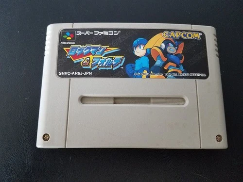 Nintendo Super Famicom SFC - Rockman & Forte  Import Japanese US SELLER Mega Man