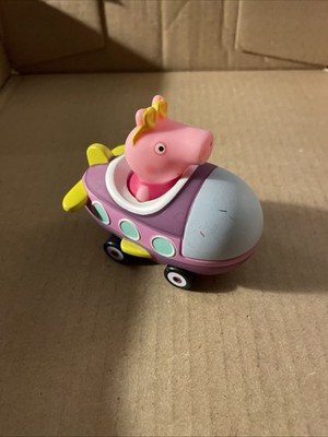 Peppa Pig Mini Buggy Purple Airplane Car 3.5'' Jazwares SH26