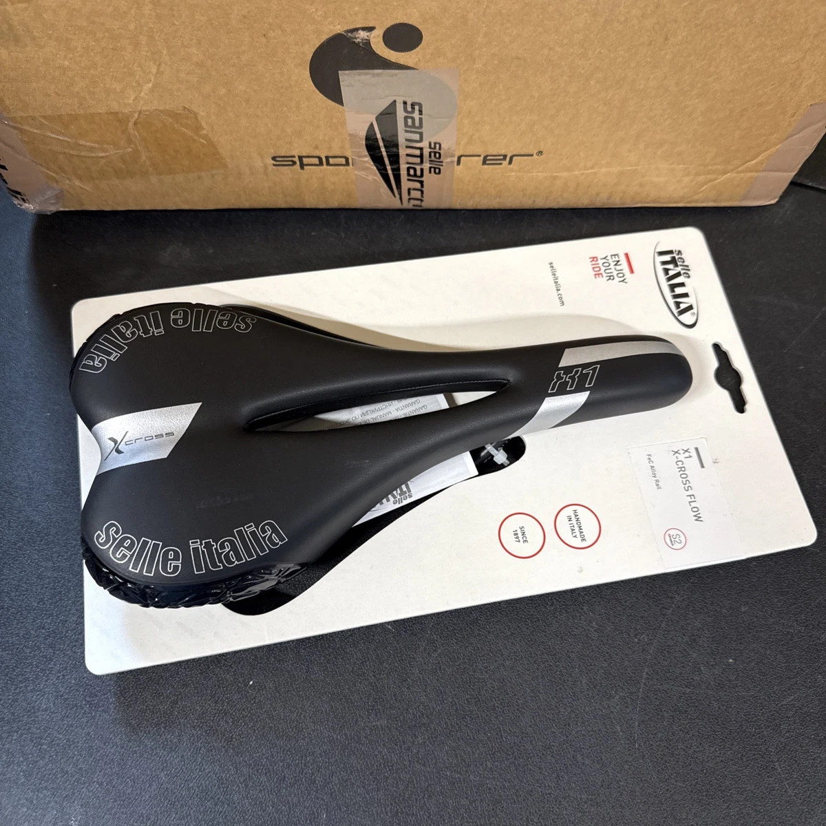 Sedlo Selle Italia X1 Flow bílé