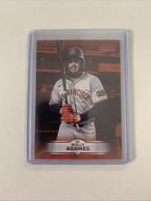 2025 Topps Stadium Club #112 Willy Adames Bronze Foil SP Giants