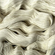 Baby Alpaca and Mulberry Silk Natural Undyed Yarn, Lace Weight, Luxurious Knits