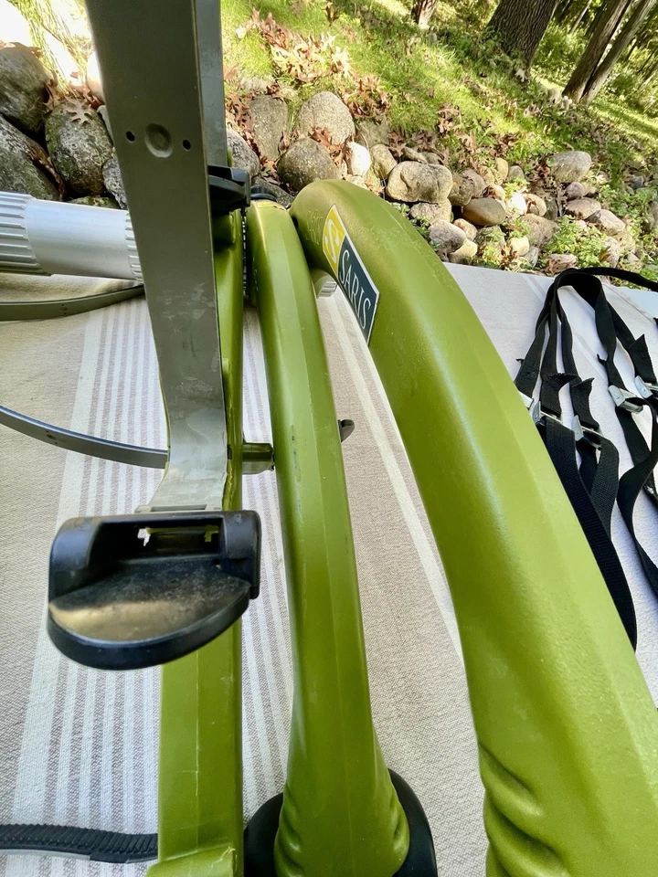 Portabicicletas Saris Bones 3 verde raro Foto 3 de 4