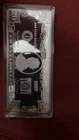 4 Troy ounce 1997 $20 Bill Design .999 Fine Silver Bar