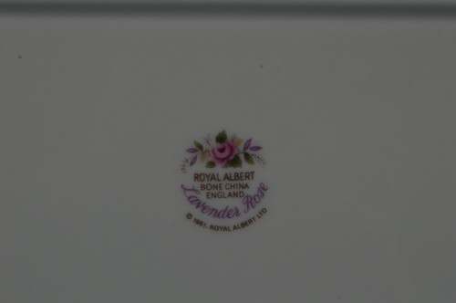Royal Albert Rosa Lavanda - Plato/Bandeja Sandwich 30cm (#37) - Imagen 4 de 4