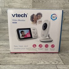 Vtech VM819 Video Baby Monitor 2.8  display 2-way audio talk NEW OPEN BOX