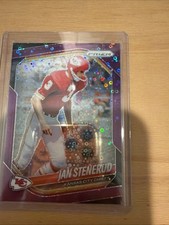 2025 Panini Prizm Jan Stenerud Purple  Prizm /75