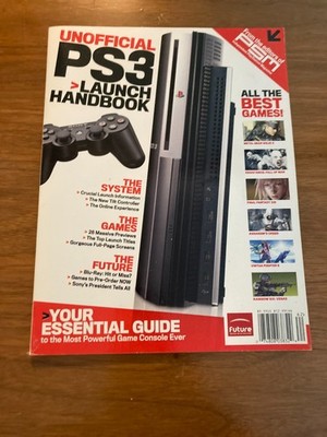 Rare 2006 Unofficial PS3 Launch Handbook from PSM editors. Guide -PlayStation 3