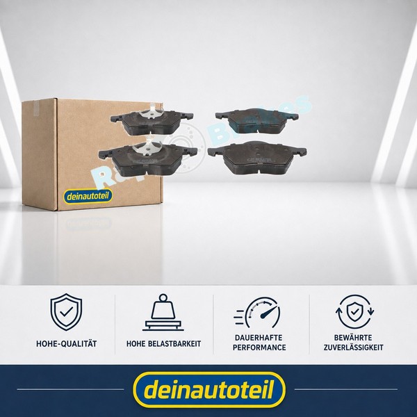 Bremsbelagsatz Scheibenbremse Vorne RAP Brakes R P0210 FÜR Audi Seat Skoda VW-image