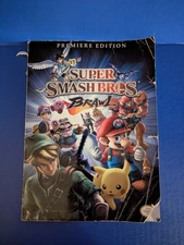 Nintendo Super Smash Bros. Brawl Nintendo  Manual Premiere Edition(See Photos)