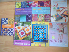 Patchworkbücher, Handarbeitsbücher, Maschinensticken,Tildas Haus