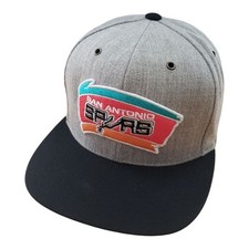 Mitchell Ness San Antonio Spurs Hat Snapback Cap NBA Hardwood Classics