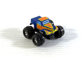 Vintage Galoob 1980&rsquo;s Micro Machines Monster Trucks Lot of 4 & 1 Pink Mazda