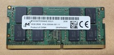 Micron 16GB 1x 16GB DDR4 SODIMM Laptop RAM PC4-3200AA-SE1-11