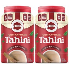 Nutrient-Rich Tahini - 100 Pure Sesame Paste,  Kosher 32 oz Total 