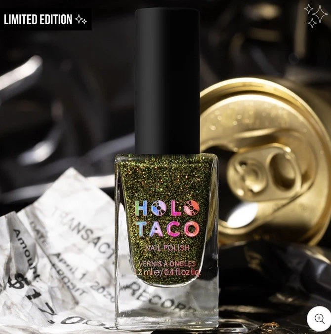 IN HAND - Holo Taco SPARKLY SH*T Polish Haute Garbage Collection - NEW with Box