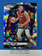 2024 #34 Stefanie Dolson Panini Prizm WNBA Ice Prizm Mystics