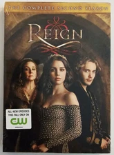 REIGN THE COMPLETE SECOND SEASON DVD with SLIP CASE BRAND NEW FAST SHIPPING 