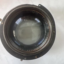 Wollensak Series II 9 1/2” F4.5 Velostigmat Lens 9.5” For Repair As Is
