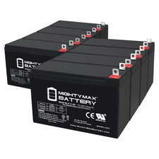 Mighty Max 12V 9AH NB Replacement Battery Compatible with APC BP420NP - 8 Pack
