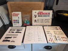 50+ Sheets RPG Cardboard Characters W Stands ...