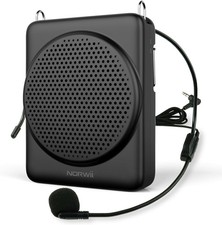 Mini Voice Amplifier Microphone Headset, 3 Hours Quick Charging and up to 30 ...