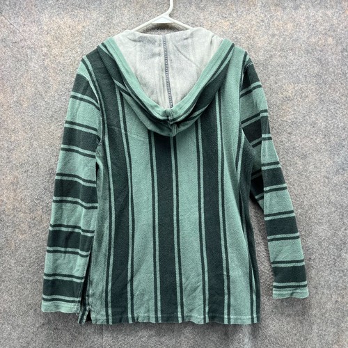 Lucky Brand Sweater Men Medium Adult Green Hoodie Pullover Fleece Jacket Cotton - Picture 2 of 12