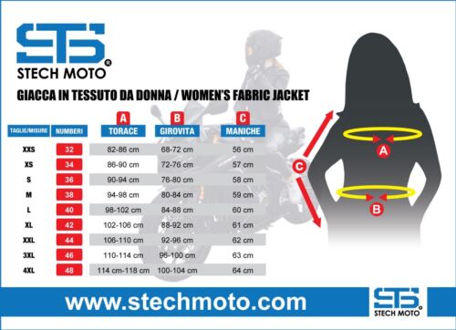 Moto giubbotto estivo in tessuto donna Stechmoto ST 001 AIR Impermeabile - Bild 2 von 13