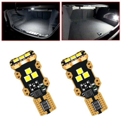 2PCS LED BACKUP REVERSE Light Bulb T15 3030 9SMD Super White 6000K Xenon\ - Picture 2 of 7