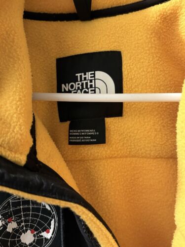 North Face Denali Seven 7 Summits Jacket Yellow/ Men M/ Women L RARE - Picture 6 of 7