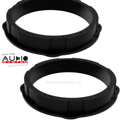Audio System LSR200 VAG 20cm massive Lautsprecher-Ringe für Audi Seat Skoda VW