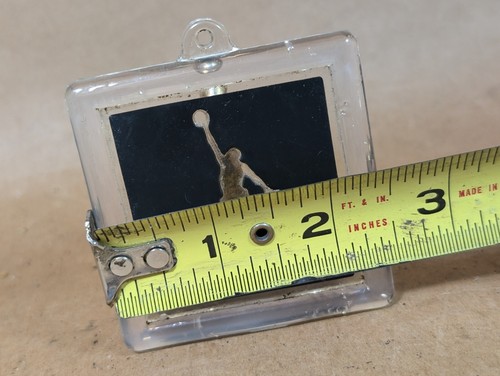 Vintage Authentic Nike Air Jordan Jumpman Shoe Hang Tag Keychain Jordan III IV - Picture 3 of 6
