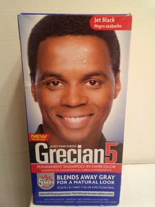 Just For Men Grecian 5 Permanent Shampoo In Hair Dye Jet Black Ebay