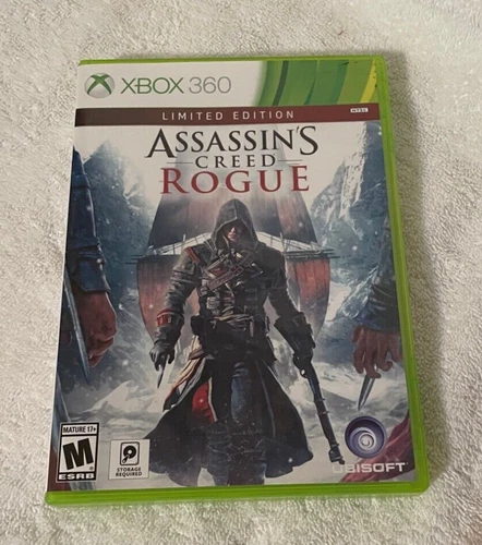 Assassins Creed Rogue ~ Limited Ed ~ Microsoft Xbox 360 ~ Disc w/ Manual ~ 2014