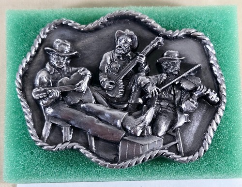 1983 Siskiyou Belt Buckle American Country Bluegrass Music Commemorate COA - Picture 2 of 4