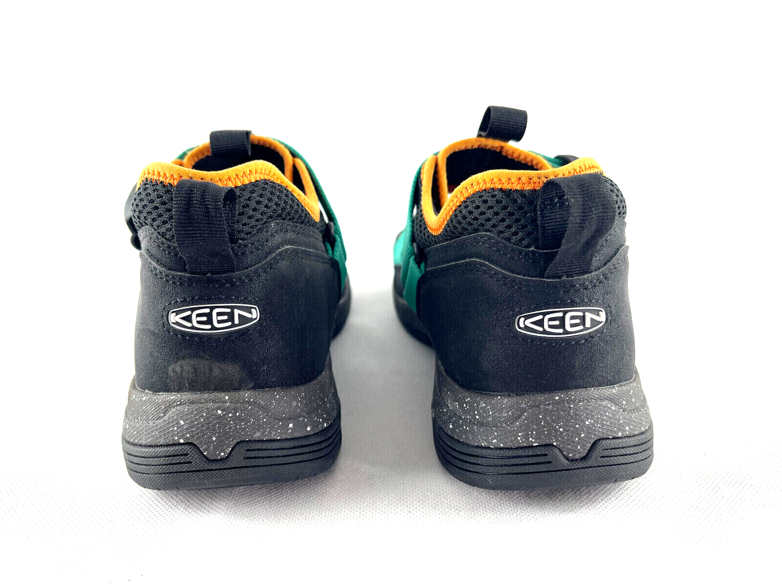 Scarpe sandalo da trekking KEEN Zerraport Trail nero turchese arancione uomo taglia 8