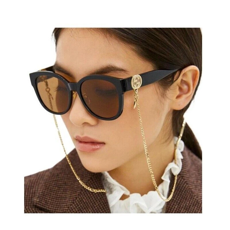 Lunettes de soleil Gucci GG1028SK 003 56 56 mm 100 % authentiques NEUVES