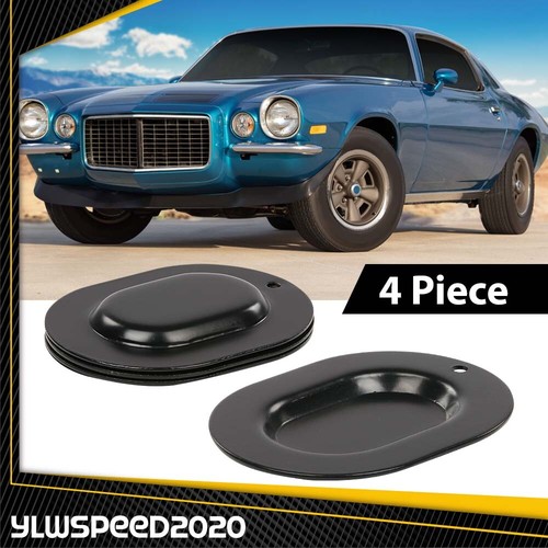 4PCS Metal Trunk Floor Pan Drain Plug Plate Fit For Firebird Camaro GTO Chevelle - Picture 11 of 12