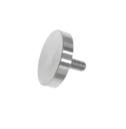Flat Contact Points For Starrett Mitutoyo Indicator  4-48UNF Thread 15mm Disc 15